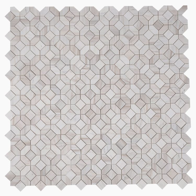 Eclipse Wooden White Honed 13 x 13